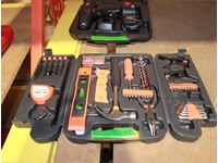    Tool Set & Jobmate 12V Cordless Drill
