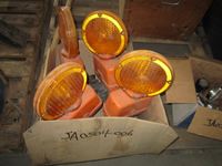    Box of Flashing Road Hazard Lights