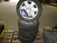    (4) Continental Winter Tires on Rims