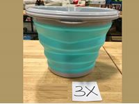    (3) 10L Collasable Bucket