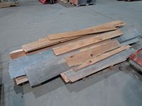    Pallet of Various Sized Cedar Planks