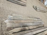    Bundle of (18) 4" to 5" x 8 ft Used Fence Posts