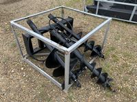    Hydraulic Skid Steer Post Hole Auger