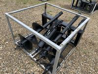    Hydraulic Skid Steer Post Hole Auger
