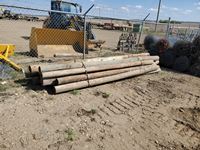    (14) 5-8 In x 12 ft Treated Posts