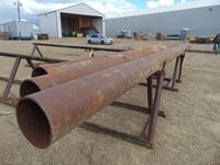    (1) 10" x 18 ft & (1) 10" x 19 ft & (1) 10" x 21 ft Pipe