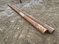    (1) 9" x 26 ft & (1) 9" x 30 ft Pipe