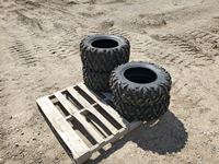    Set Of (4) 27x11.00R14 Sidy By Side Tires
