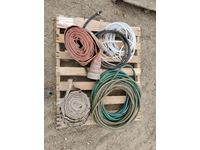    Pallet of Various Sizes Water Hose