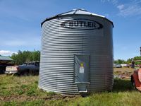  Butler  18 ft 4 Ring Flat Bottom Grain Bin