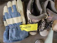    Work Boots & Gloves