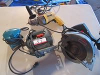    Assorted Corded Power Tools