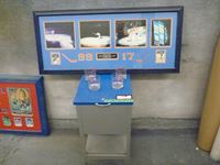    Gretzky Picture, Stand & 4 Glasses