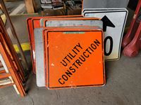    Qty of Construction Signs and Stands