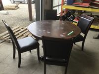    Round Table with 4 Chairs