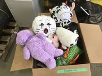    Box of Stuffed Animals