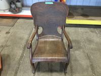    Wooden Rocking Chair