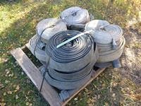    Pallet of 2-3 Inch Lay Flat Discharge Hose