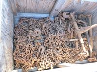    Box of Chains and Load Binders