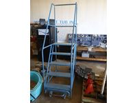    Five Step Rolling Warehouse Stair