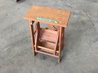    Wooden Step Stool