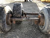    (2) Trailer Axles with Tires and Rims