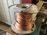  Yard Man  Partial Roll of Copper Grounding Wire