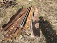    Miscellaneous Steel, Grader Blades and Stand