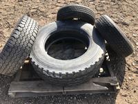    (4) Bridgestone 235/55R20 Blizzack Tires