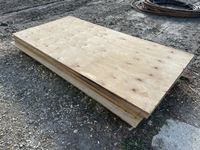    (8) 4 Ft X 8 Ft X 3/4 Inch Sheets of Spruce Plywood