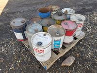    Miscellaneous Kinds of Old Used Oil Pails