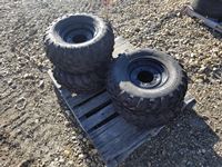  Carlisle  (4) AT 489 quad tires with rims