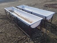    (2) 10 Ft Feed Troughs