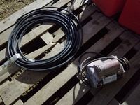    1 HP Electric Motor & Miscellaneous Hose