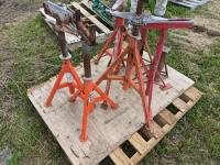 (8) Various Pipe Stands