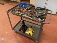 Portable Cart with Assortment of Tools