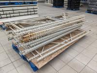 (16) Pieces of Upright Pallet Racking