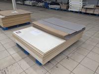 (110±) Pieces of MDF Shelving