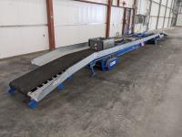 Phoenix 30 Ft Conveyor, Controls, 5 Ft and 10 Ft Freight Roller Extension and Legs
