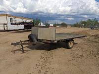 2007 RT Trailers 12 Ft S/A Flat Deck Utility Trailer