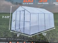 TMG Industrial TMG-GH813  8 Ft X 13 Ft Greenhouse Grow Tent