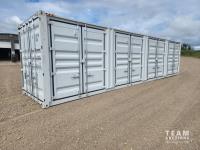 2022 TMG Industrial TMG-SC40S 40 Ft High Cube Multi-Door Shipping Container