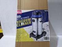 60L Stainless Steel Wet/Dry Vacuum