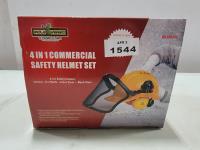 4 In 1 Commercial Safety Helmet Set 