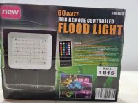 60W RGB Remote Controlled Flood Light 