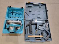 Makita 7-1/4 Inch Circular Saw and Mastercraft Hardwood Floor Nailer Kit