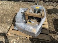 Pallet of Two Electric Motors 5 HP and 10 HP