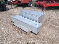 Small Aluminum Fuel Tank and Track Toolbox