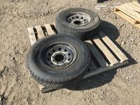 (2) 235/80R16 Tire w/ Rims