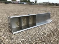 30 X 123 Inch Stainless Steel Counter w/ Sink